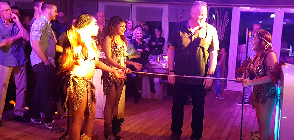 Show met slangen
